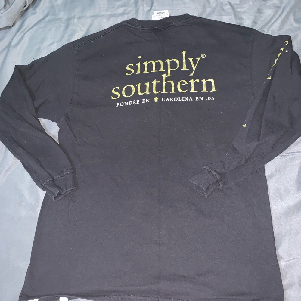 Simply southern tee shirt long sleeve new never wore